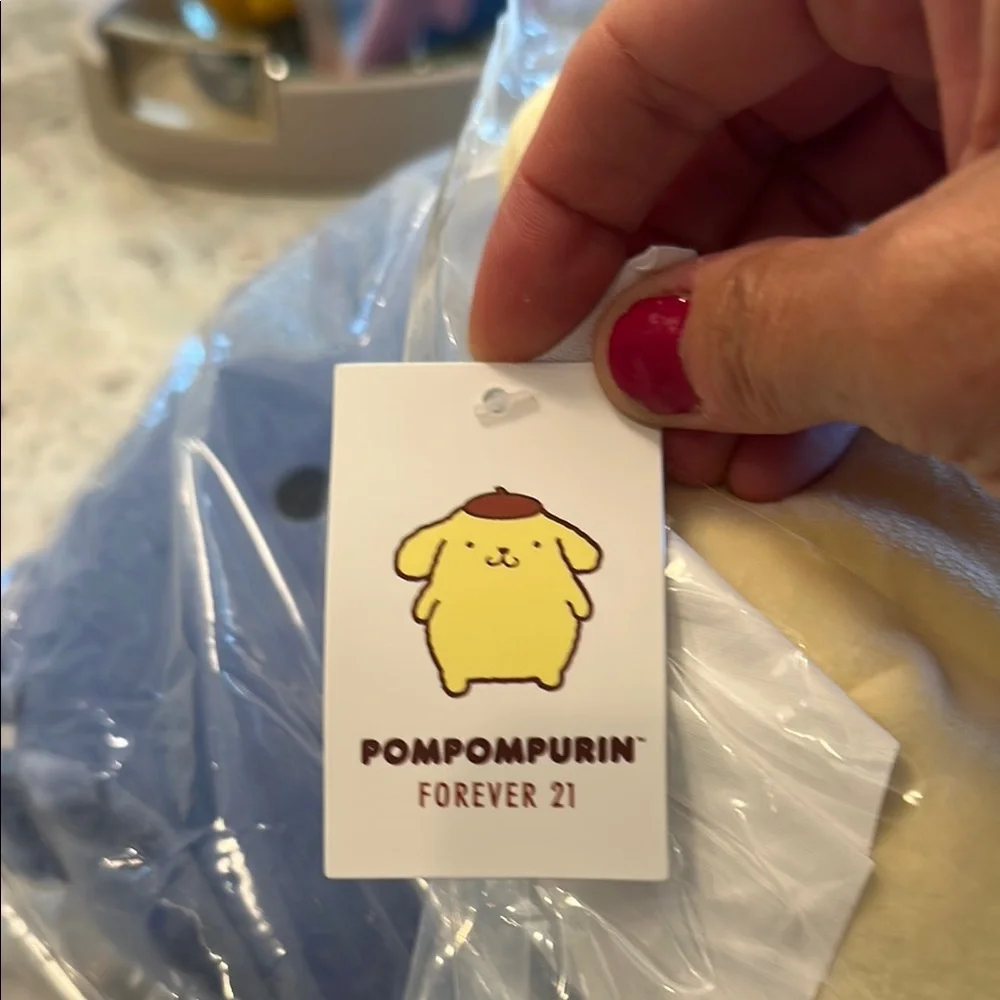 20 Available Forever 21, Pompompurin Yellow and Red Plush Stuffy/Pillow. - Picture 3 of 3